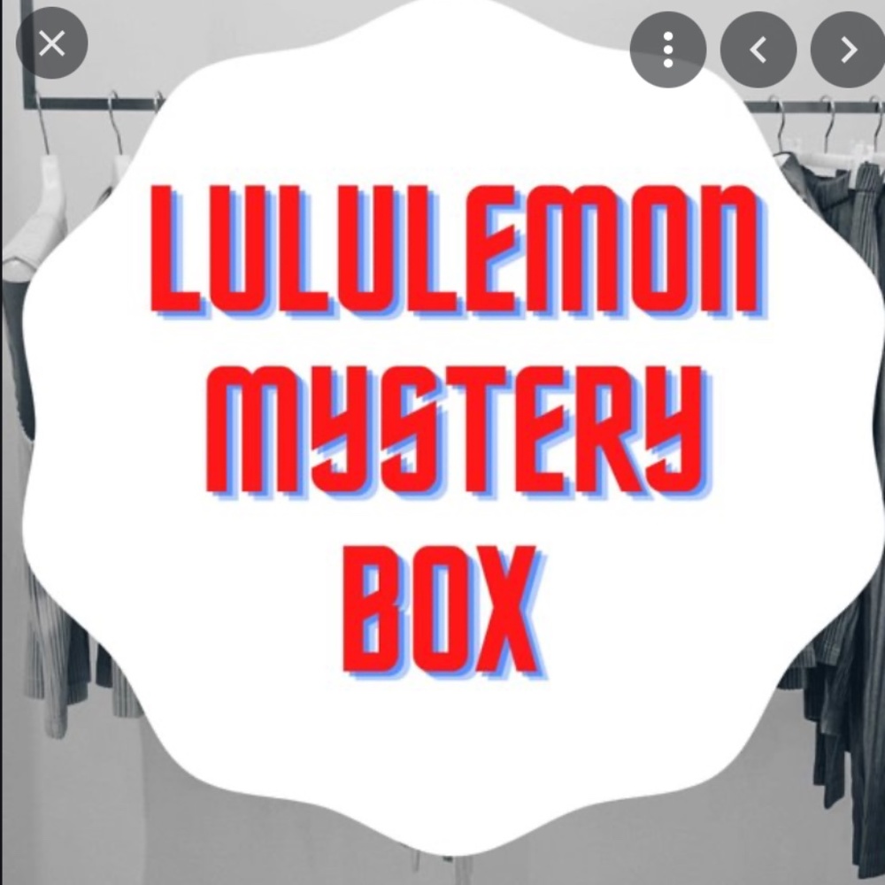 ALL LULULEMON MYSTERY BOX SZ 6-10